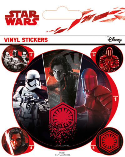 Stickers Star Wars: The Last Jedi - First Order