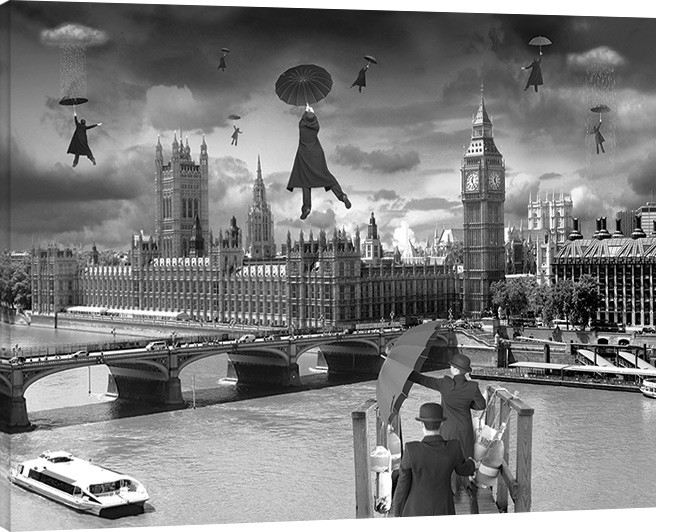 Obraz na plátně Thomas Barbey - Blown Away