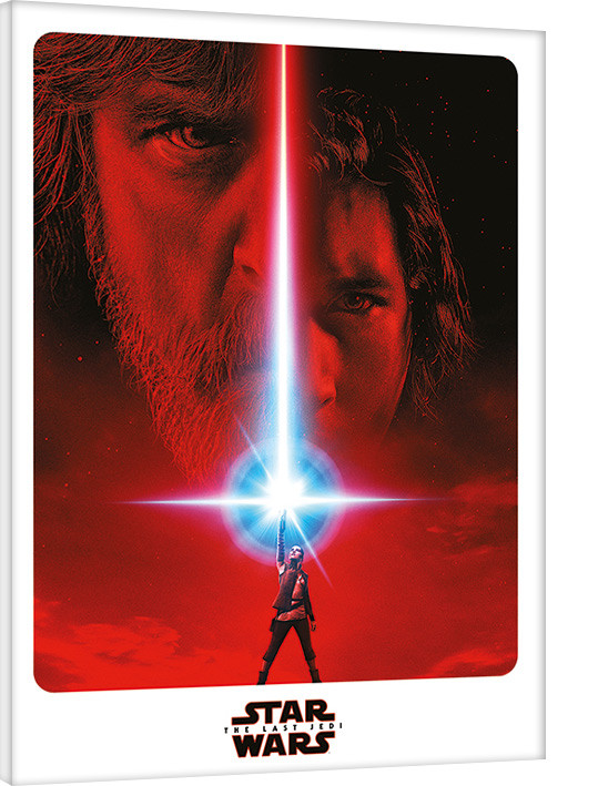 Schilderij op canvas Star Wars: The Last Jedi - Teaser