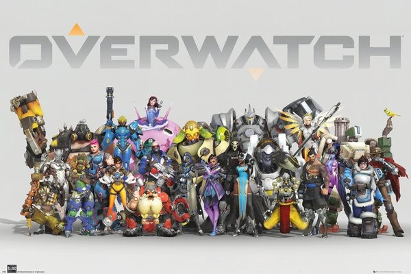 Poster Overwatch - Anniversary Line Up