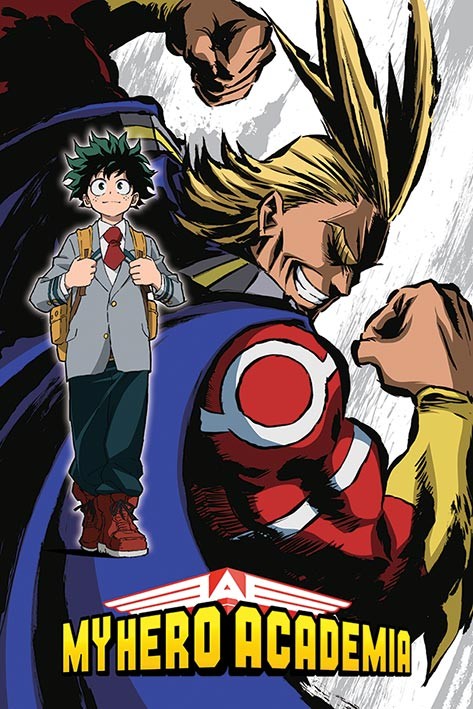 Plakát My Hero Academia - All Might Flex