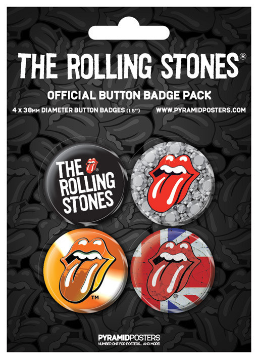 Ansteckerset THE ROLLING STONES 2