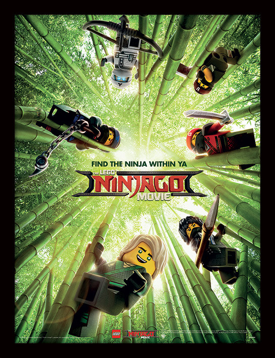Poster incorniciato LEGO Ninjago Movie - Bamboo