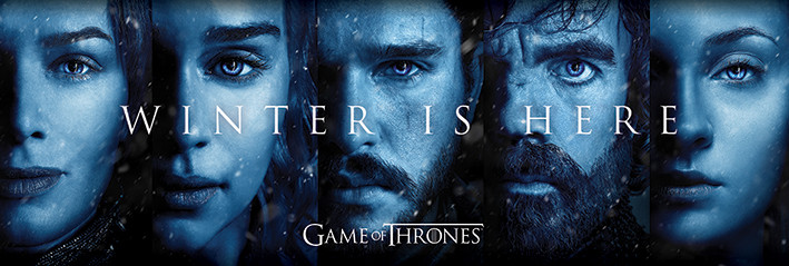 Poster Il Trono di Spade - Winter is Here