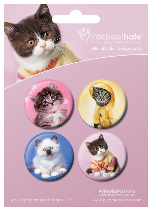 Ansteckerset RACHAEL HALE - katzen 2