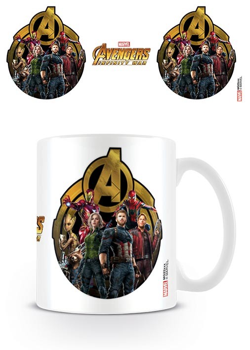 Tazza Avengers Infinity War - Icon Of Heroes
