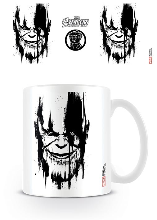 Koffie mok Avengers Infinity War - Thanos Stencil Drip