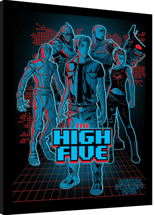 Poster enmarcado Ready Player One - The High Five