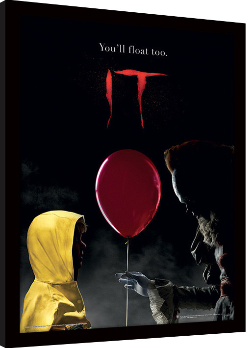 Poster enmarcado IT - Pennywise & Georgie