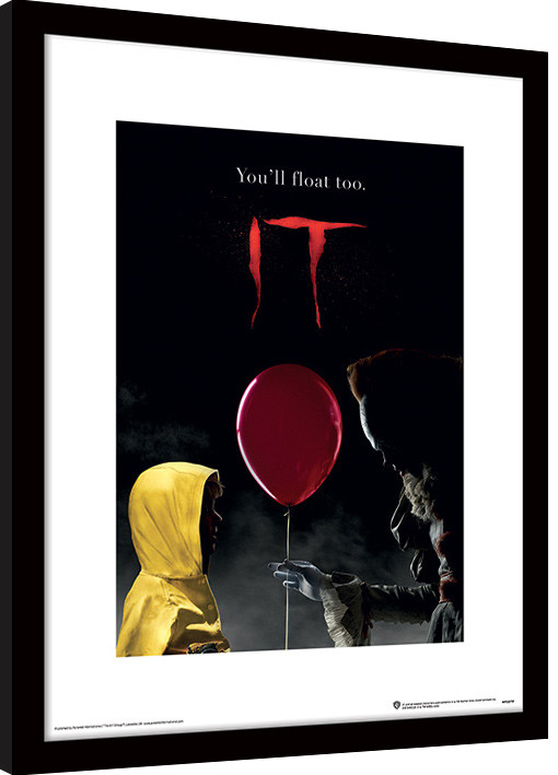 Gerahmte Poster IT - Pennywise & Georgie