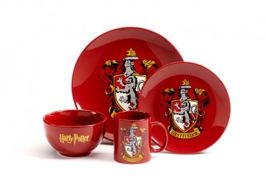 Zestaw obiadowy Harry Potter - Nebelvír