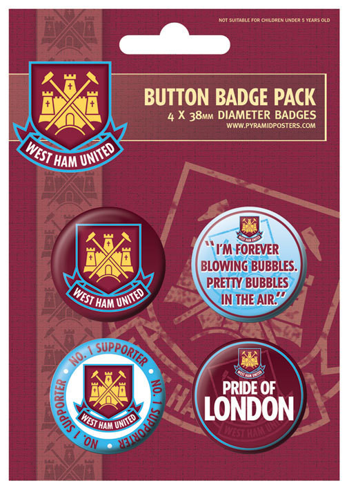 Speldjesset WEST HAM UNITED - No.1 support