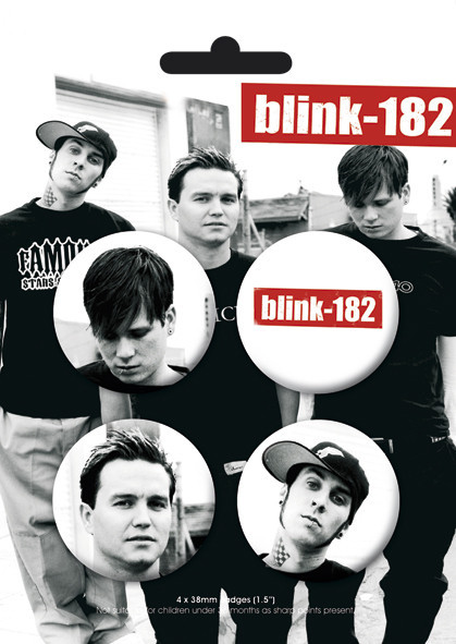 Badge set BLINK 182 - Band