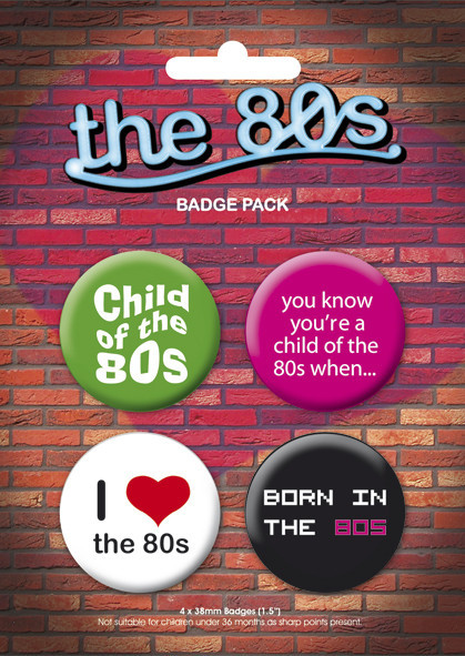 Speldjesset I LOVE THE 80'S