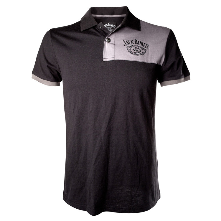 T-shirt Jack Daniel's - Grey Patch with logo