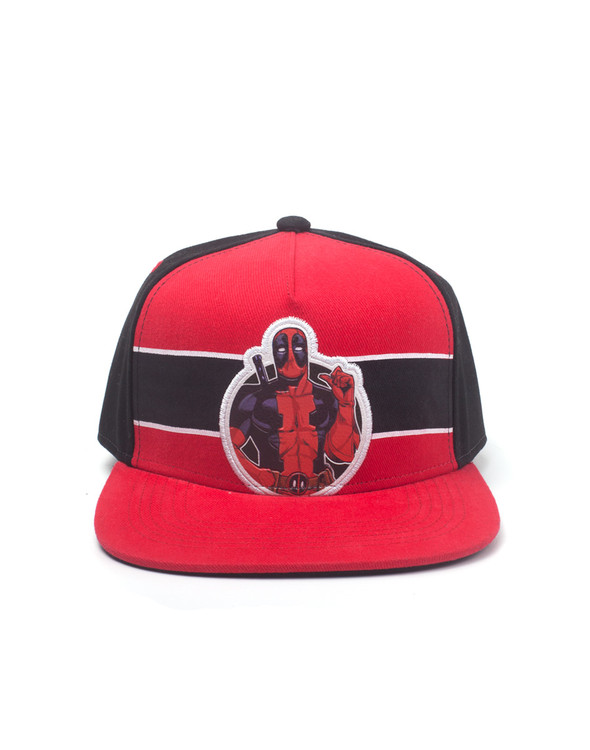 Kappe Deadpool - Stripe Comic Badge