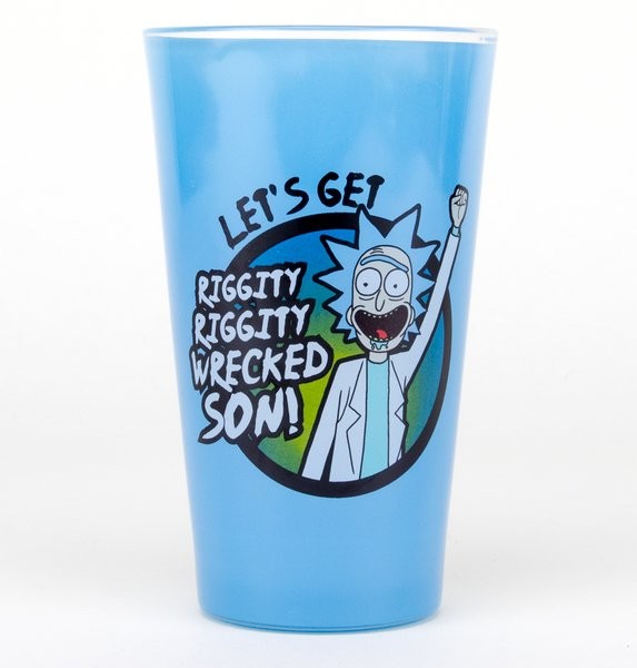 Glas Rick And Morty - Wrecked