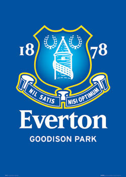 Plakát Everton - club crest