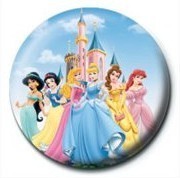 Button DISNEY PRINSESSEN  - princesses