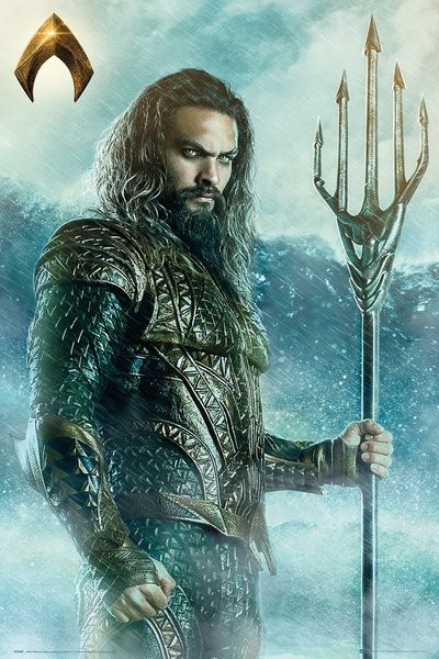 Poster Justice League - Aquaman Trident