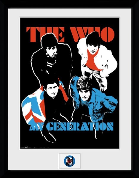 Framed Poster The Who - My Generation