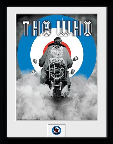 Zarámovaný plagát The Who - Quadrophenia
