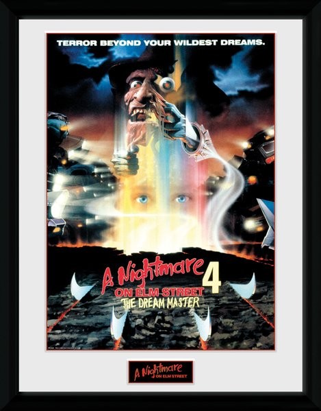 Ingelijste poster Nightmare On Elm Street - Poster