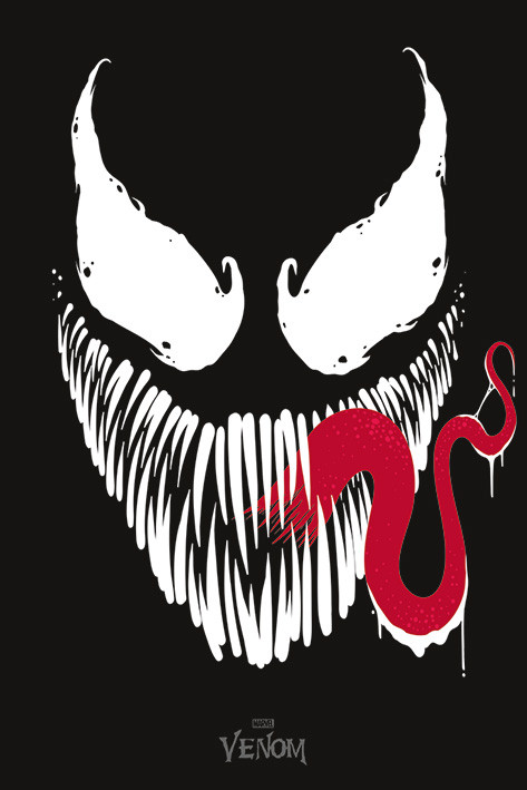 Plakát, Obraz - Venom - Face, (61 x 91.5 cm)