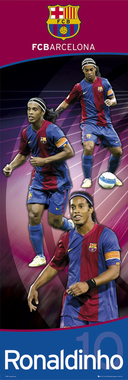 Poster Barcelona - Ronaldinho 06/07