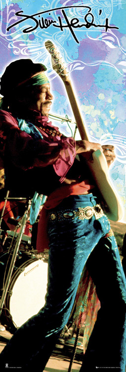 Poster Jimi Hendrix - live