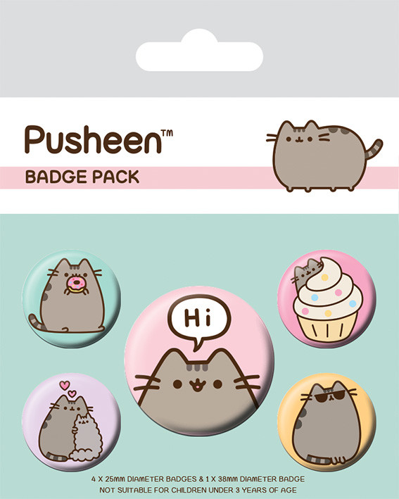 Plackový set Pusheen - Pusheen Says Hi