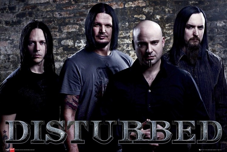 Poster Disturbed - band