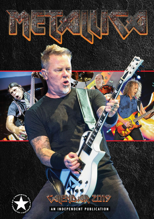 Naptár 2027 Metallica
