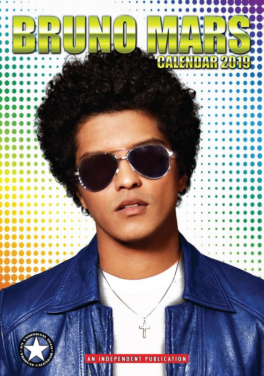 Naptár 2027 Bruno Mars