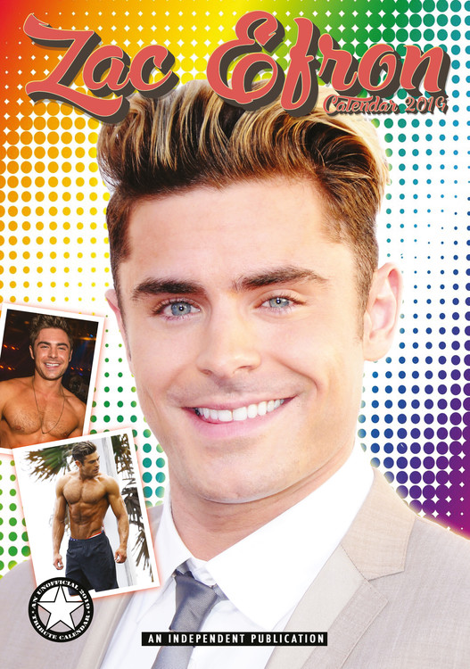 Calendario 2027 Zac Efron