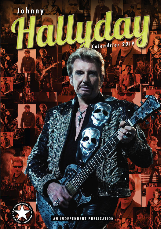 Naptár 2027 Johnny Hallyday