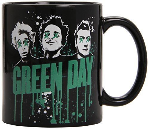 Koffie mok Green Day - Drips Boxed Black