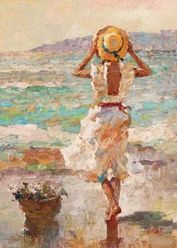 Umělecký tisk Seaside Summer I