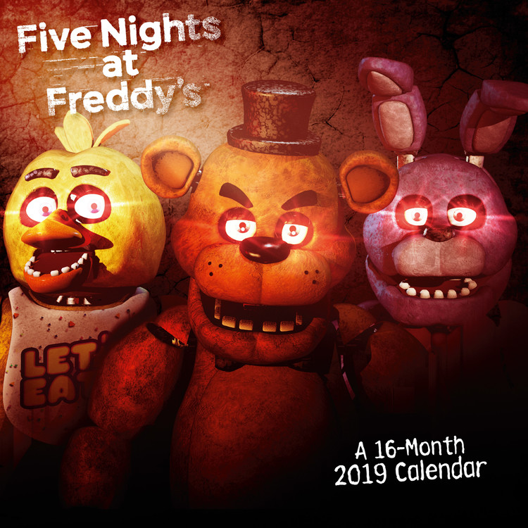 Naptár 2027 Five Nights At Freddys