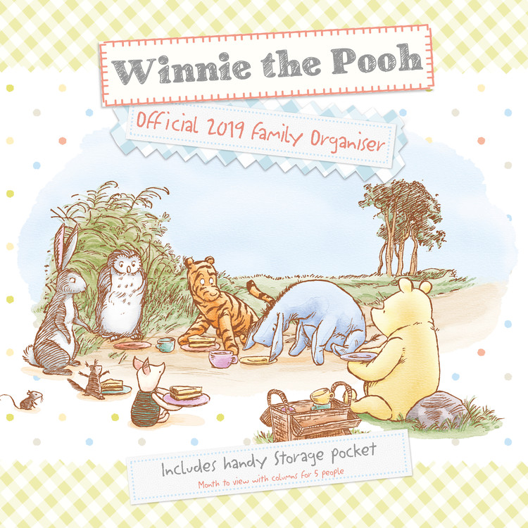 Kalender 2027 Winnie Puuh - Organiser