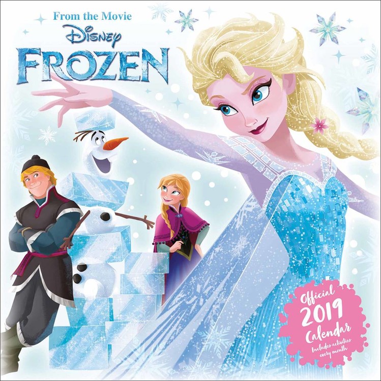 Calendario 2027 Disney Frozen