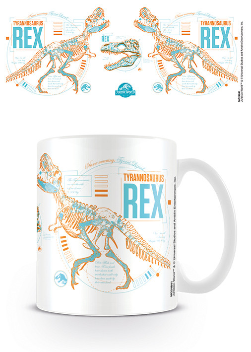 Hrnek Jurský svět: Záník říše - T Rex Stats