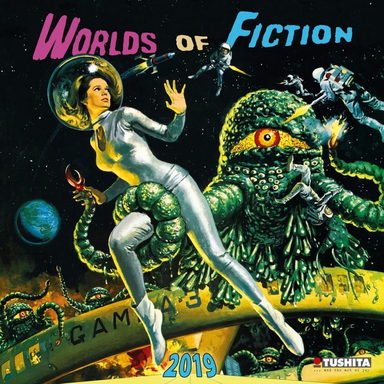 Calendario 2027 Worlds of Fiction
