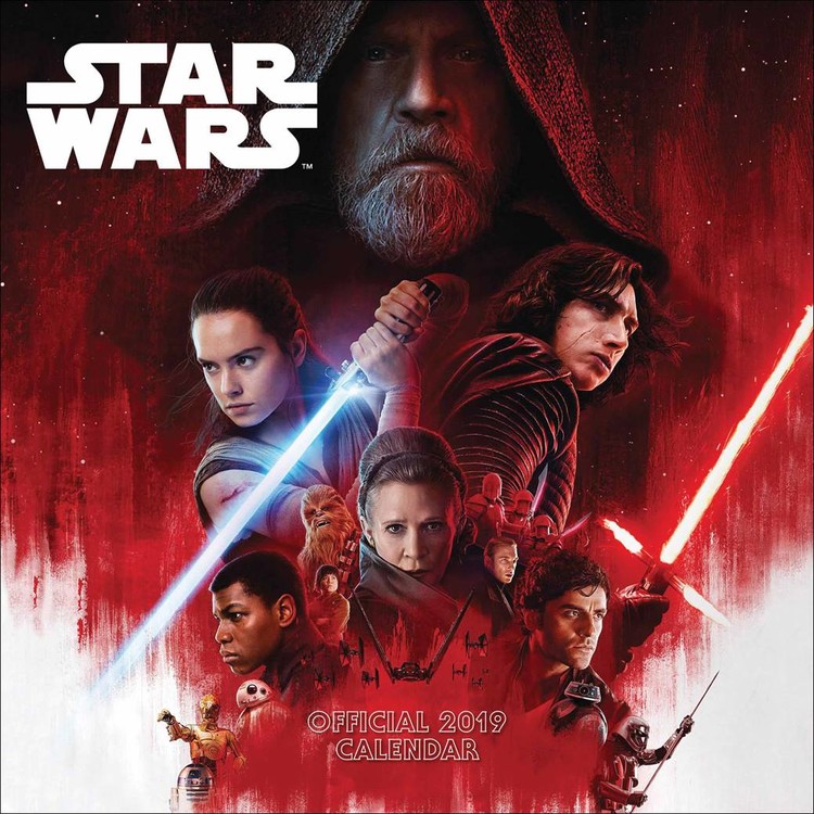 Calendario 2027 Star Wars – Episode 8 The Last Jedi