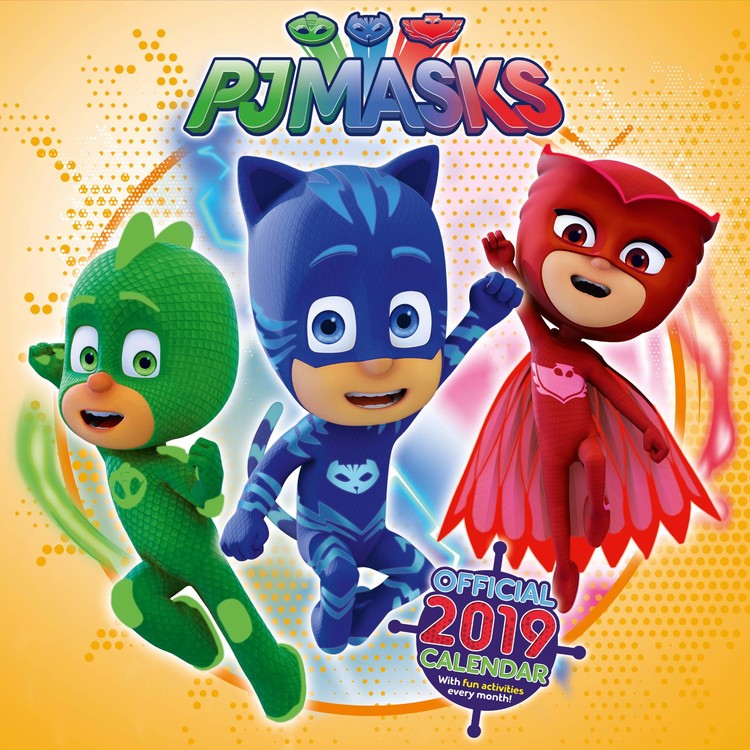 Kalender 2027 PJ Masks
