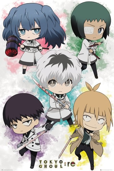 Poster Tokyo Ghoul - Re - Chibi Characters