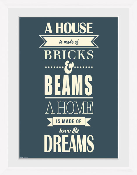 Poster incorniciato House - Of Dreams