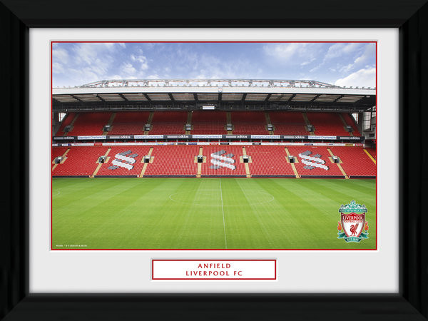 Poster encadré Liverpool - Anfield