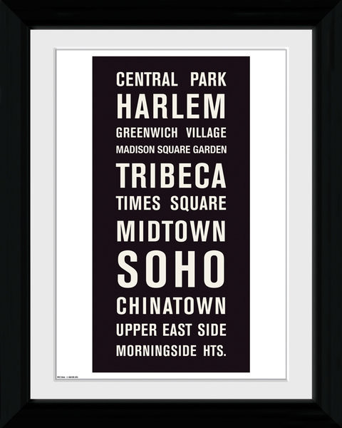 Poster encadré New York - Locations