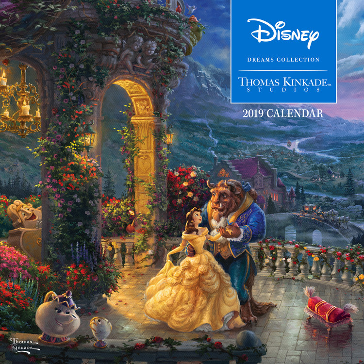 Kalendář 2027 Thomas Kinkade - The Disney Dreams Collection